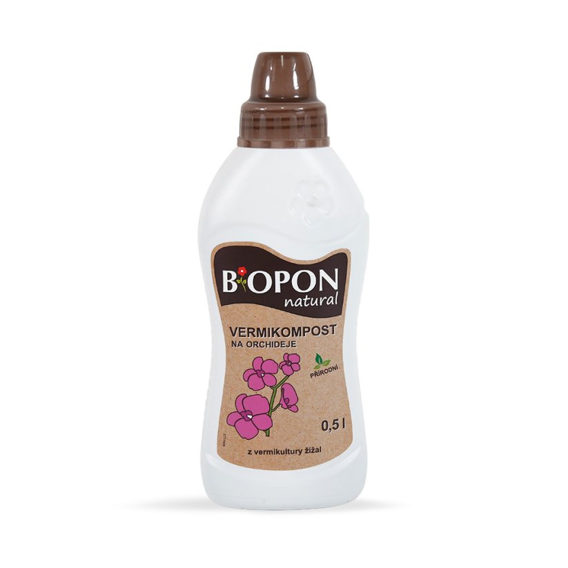 Hnojivo Bopon Natural vermikompost pro orchideje 0,5L