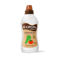 Hnojivo Bopon Natural vermikompost na zeleninu a bylinky 0,5L