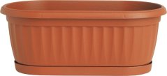 Truhlík Similcotto mini s miskou - terakota 22x11,5 cm
