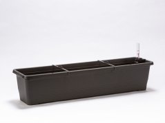 Truhlík samozavlažovací Bergamot - antracit 80 cm