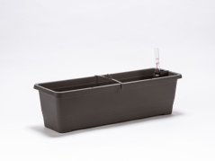 Truhlík samozavlažovací Bergamot - antracit 60 cm