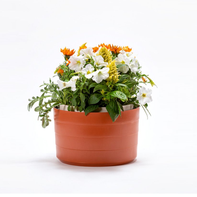 Závěsný květináč Berberis Ø 26 cm - terakota