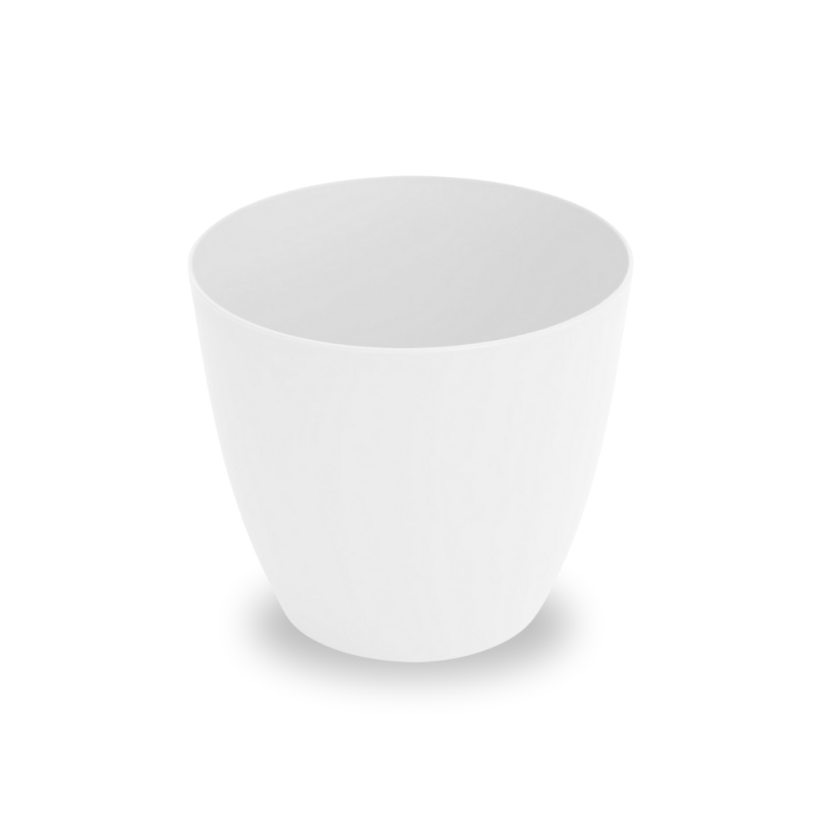 Obal Ella - matná bílá - Průměr květináče: 21 cm