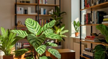 Calathea: princezna s náročnější péčí