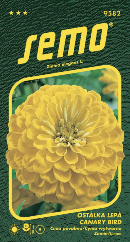 Ostálka lepá - Canary bird (žlutá) 0,7g