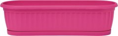 Truhlík Similcotto mini s miskou - tmavě růžový 32x11,5 cm