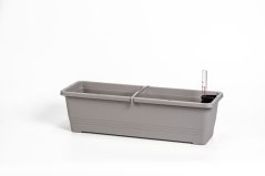 Truhlík samozavlažovací Bergamot - taupe 60 cm