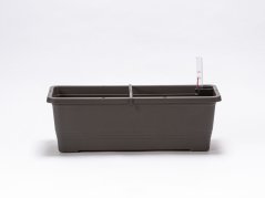 Truhlík samozavlažovací Bergamot - antracit 60 cm
