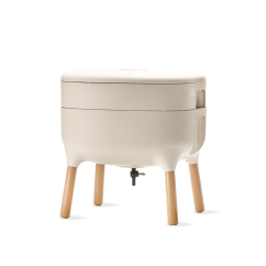 Nízký vermikompostér Urbalive - slonová kost