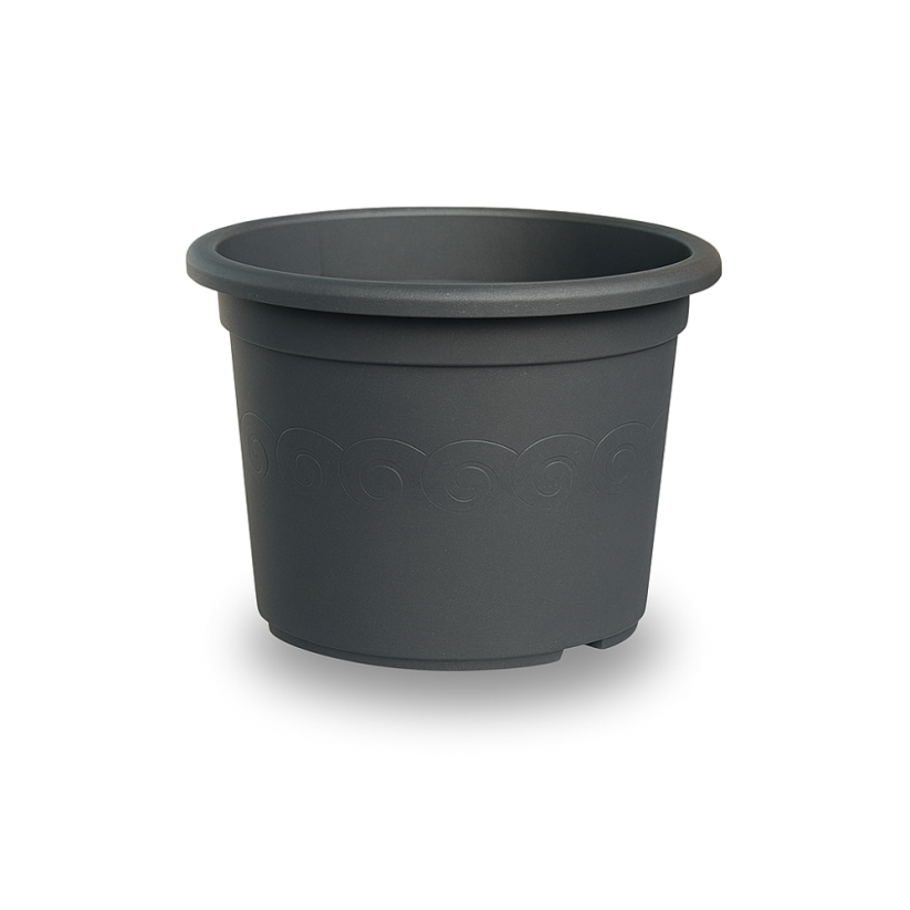 Obal Narcis - antracit - Průměr květináče: 28 cm