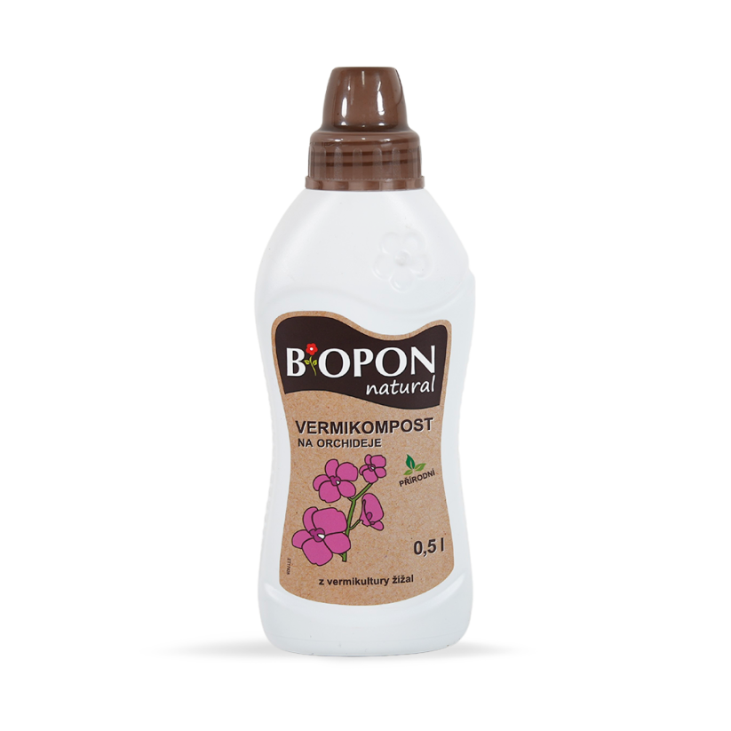 Hnojivo Bopon Natural vermikompost pro orchideje 0,5L